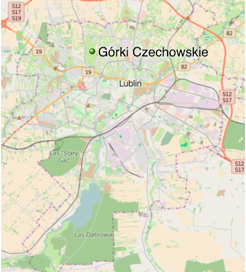 górki czechowskie lublin mapa Lublin, spór o Górki Czechowskie | Miejskie historie